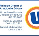 Pharmacie Uniprix Philippe Drouin et Annabelle Giroux